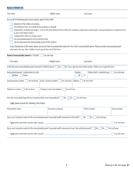Form NCP-1 Noncustodial Parent Form - Massachusetts, Page 3