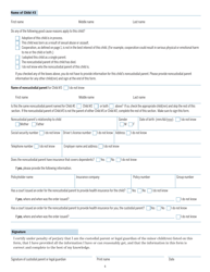 Form NCP-1 Noncustodial Parent Form - Massachusetts, Page 4
