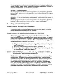 Form EQP4508 Declaration of Restrictive Covenant Part 201 - Michigan, Page 11