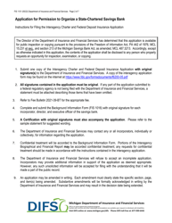 Form FIS1101 Application for Permission to Organize a State-Chartered Savings Bank - Michigan, Page 2