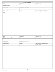 Contract Worker Application - Mississippi, Page 3