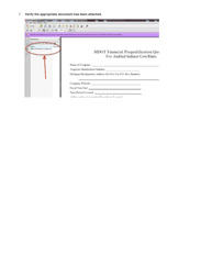 Mdot Financial Prequalification Questionnaire for Audited Indirect Cost Rates - Michigan, Page 9