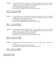 Mississippi Electronic Protection License Application - Mississippi, Page 2