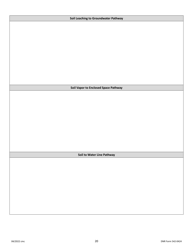 DNR Form 542-0424 Tier 2 Bedrock Report Form - Iowa, Page 8