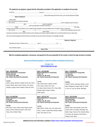 Application for Transfer of Outdoor Advertising Permit(S) - Missouri, Page 2