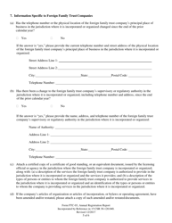 Form FTC-03 Annual Registration Report - Missouri, Page 5