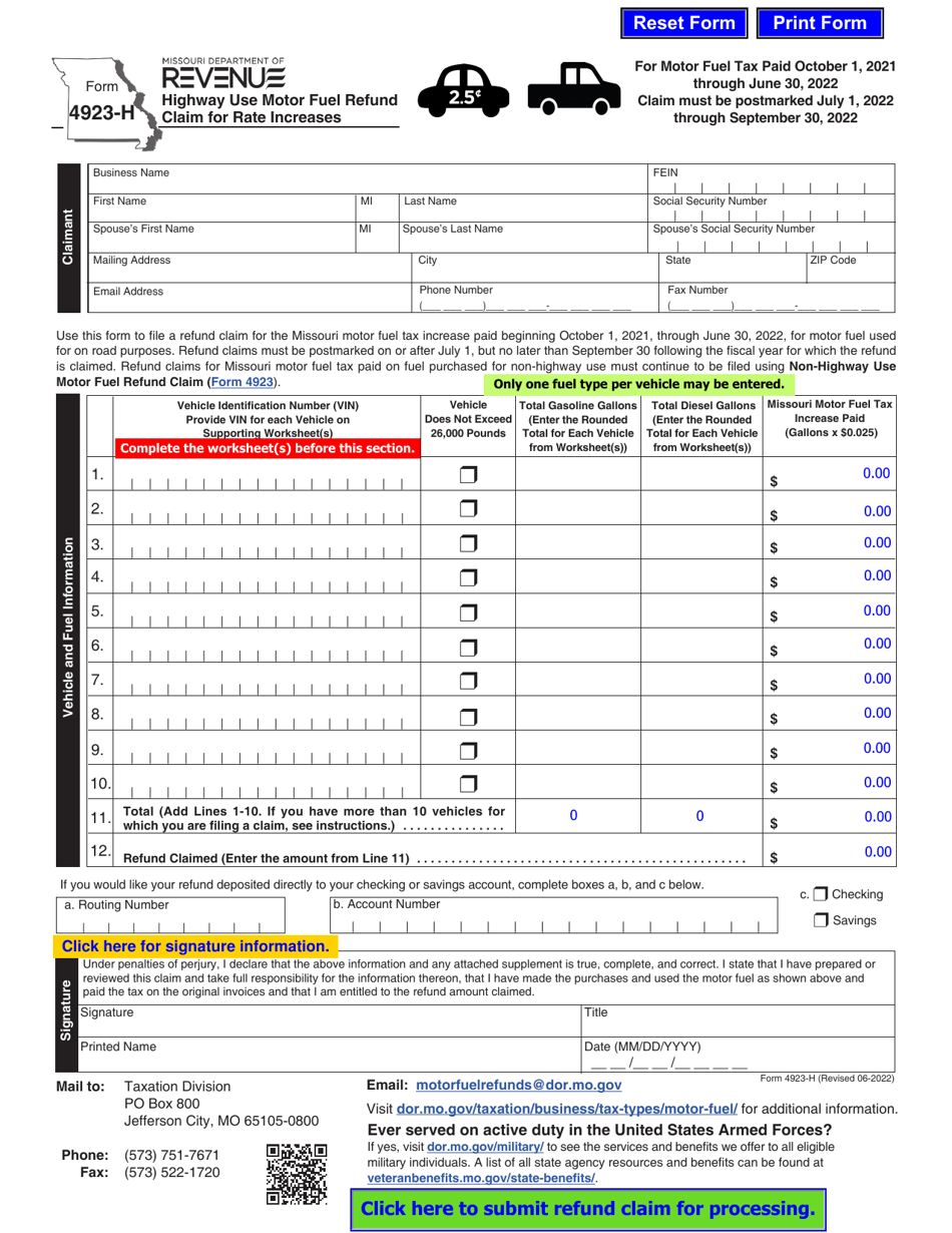 Mo Gas Tax Refund 2025 Wynny Yevette