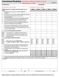 Ust Compliance Inspection Form for up to 5 Tanks - Montana, Page 10