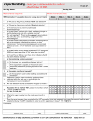 Ust Compliance Inspection Form for up to 10 Tanks - Montana, Page 17