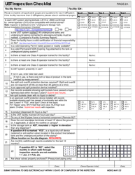 Ust Compliance Inspection Form for up to 10 Tanks - Montana, Page 3