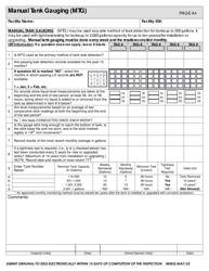 Ust Compliance Inspection Form for up to 10 Tanks - Montana, Page 7