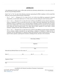 Pharmacy Benefit Managers (Pbm) Renewal Application - West Virginia, Page 4