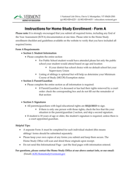 Document preview: Form A Home Study Enrollment Form - Vermont