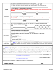 Special Event Application - City of Houston, Texas, Page 5