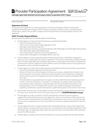 Document preview: Form HCA42-0002 Gemt Provider Participation Agreement - Washington