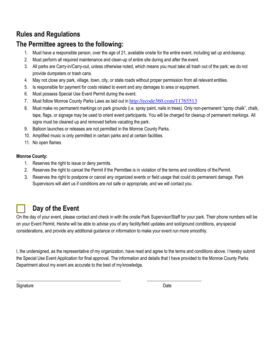 Special Use Application - Monroe County, New York, Page 11