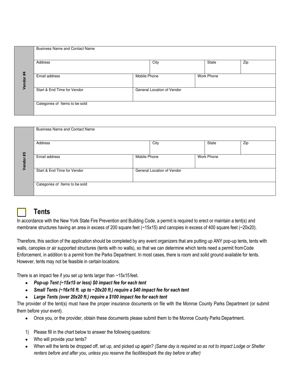 Special Use Application - Monroe County, New York, Page 7