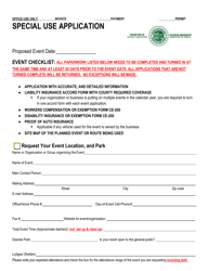 Document preview: Special Use Application - Monroe County, New York