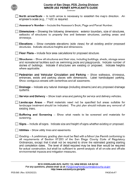 Form PDS-565 Minor Use Permit Applicant's Guide - County of San Diego, California, Page 4