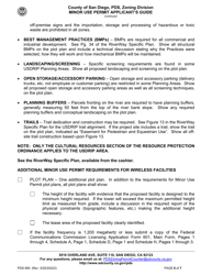 Form PDS-565 Minor Use Permit Applicant's Guide - County of San Diego, California, Page 6