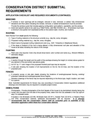 Conservation District Work Review Form - City of Dallas, Texas, Page 2
