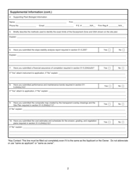 Escarpment Permit Application - City of Dallas, Texas, Page 2