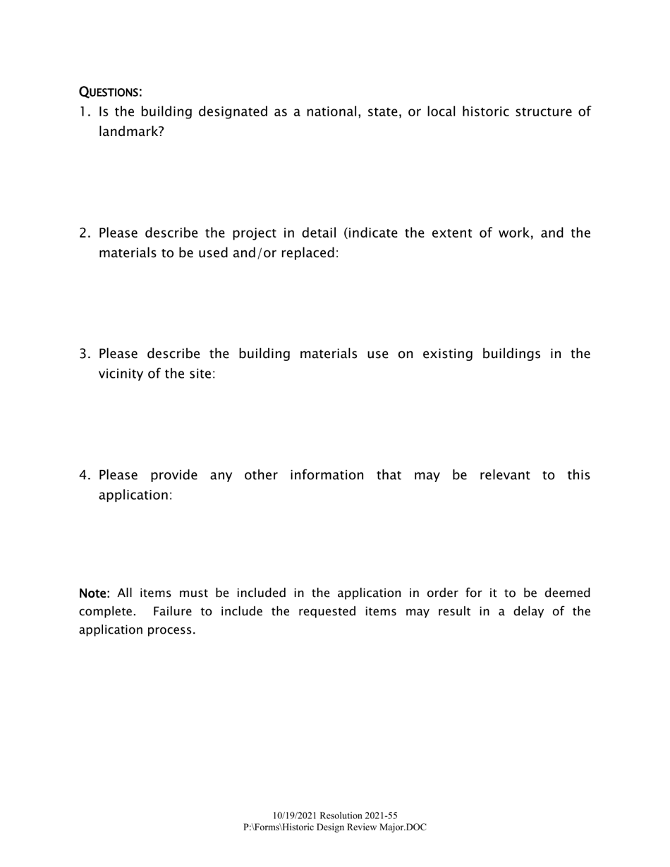 Historic Resource Design Review - Major Projects - City of San Juan Bautista, California, Page 3