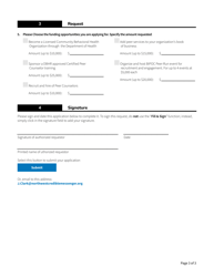 Form HCA82-0399 Dbhr Bipoc Seed Funding Application - Washington, Page 3