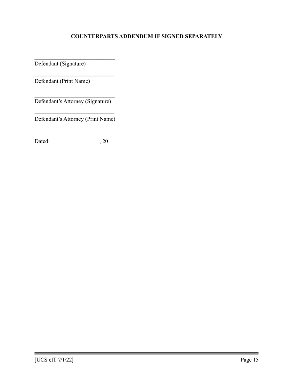 Preliminary Conference Stipulation / Order Contested Matrimonial - New York, Page 15