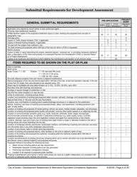 Development Assessment &amp; Alternative Equivalent Compliance Application - City of Austin, Texas, Page 6