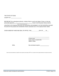Partial Plat Vacation Administrative Approval - City of Austin, Texas, Page 2