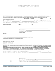 Dsd Application Template Commission Approval - City of Austin, Texas, Page 3