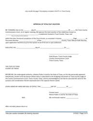 Total Plat Vacation Commission Approval - City of Austin, Texas, Page 4