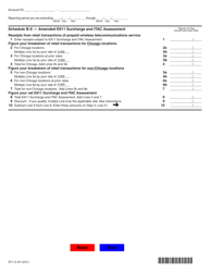 Form ST-1-X Amended Sales and Use Tax and E911 Surcharge Return - Illinois, Page 4