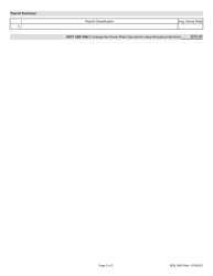 Form BDE3600 Annual Payroll Submittal - Illinois, Page 2