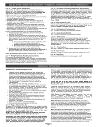 Instructions for Form BR-1040 Individual Return - City of Big Rapids, Michigan, Page 5