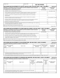 Form BR-1040 Individual Income Tax Return - City of Big Rapids, Michigan, Page 9