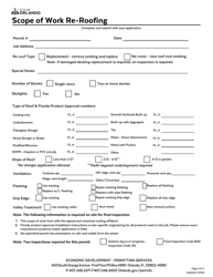 Residential Re-roof Permit Application - City of Orlando, Florida, Page 3