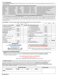 Plumbing Permit Application - City of Adrian, Michigan, Page 2
