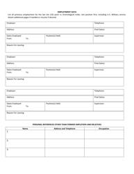 Application for Employment - Part-Time/Seasonal - City of Parma, Ohio, Page 3