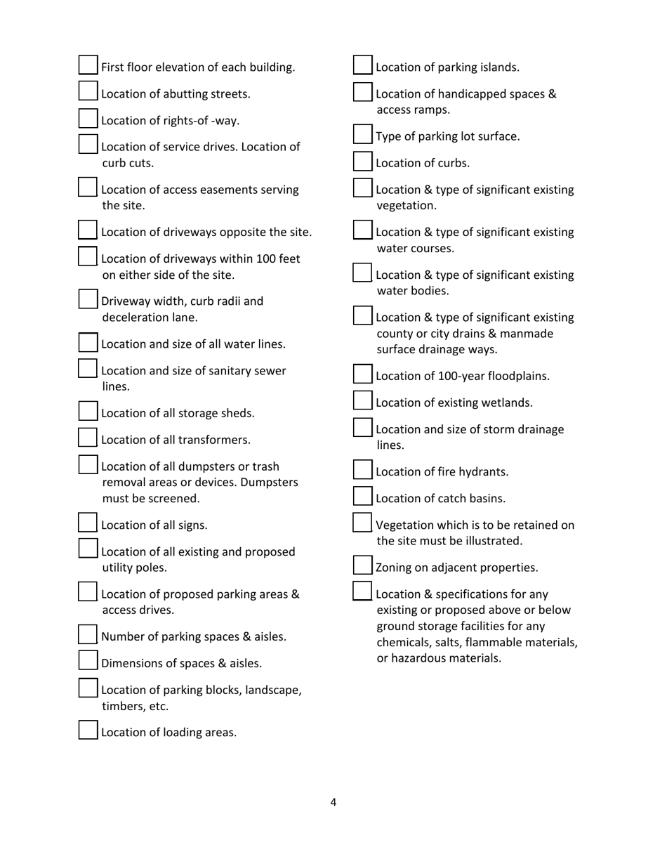 Open Space Neighborhood Application - City of Ionia, Michigan, Page 4