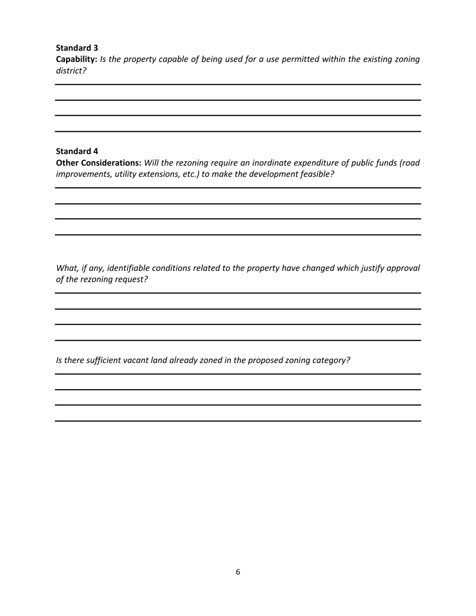 Rezoning Application - City of Ionia, Michigan, Page 6