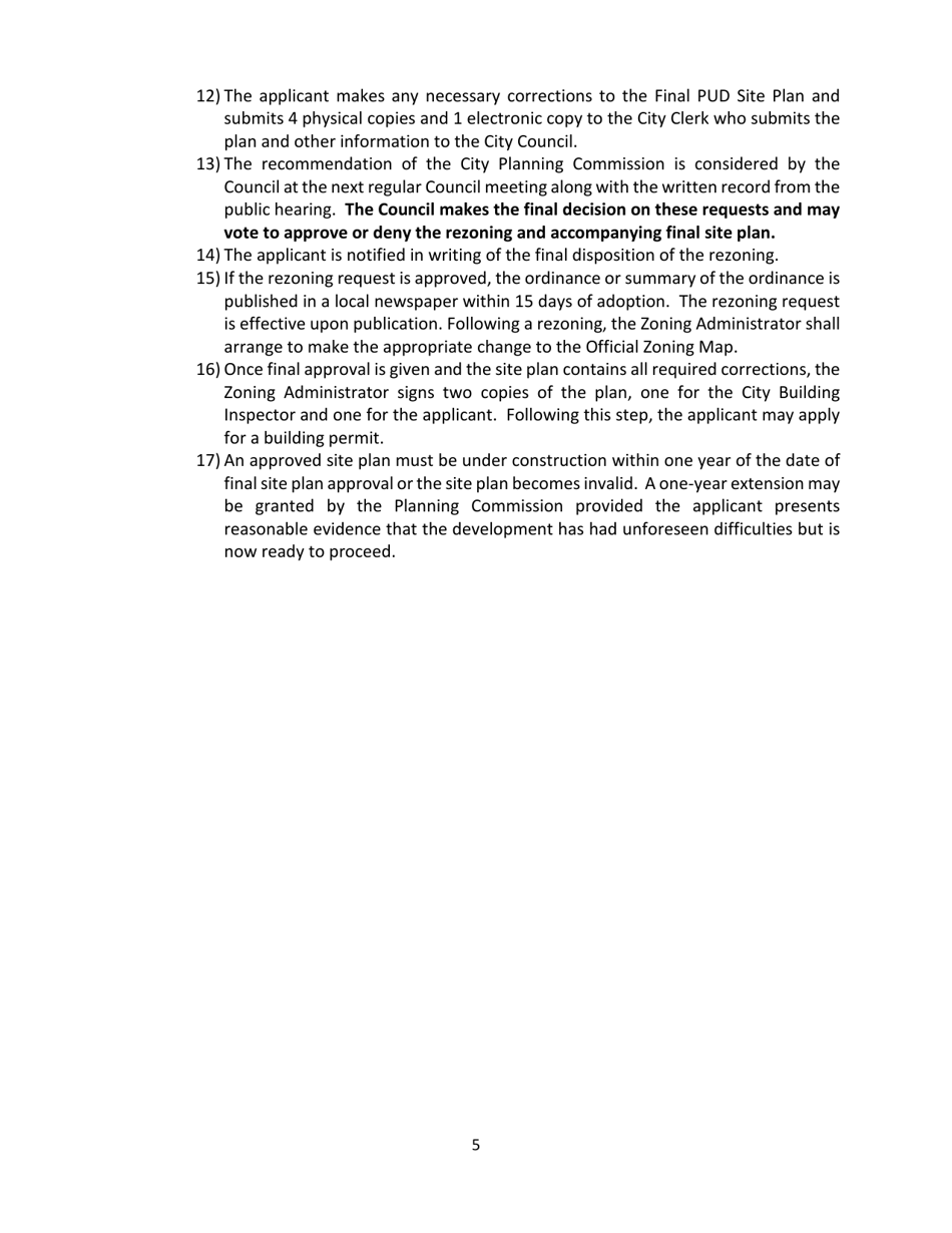 Planned Unit Development Application - City of Ionia, Michigan, Page 5