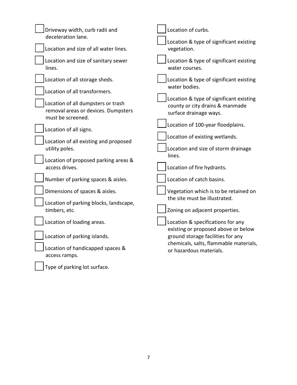 Planned Unit Development Application - City of Ionia, Michigan, Page 7