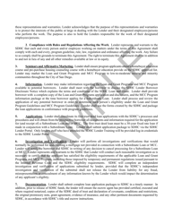 Lender Participation Agreement - Sample - City of San Diego, California, Page 2