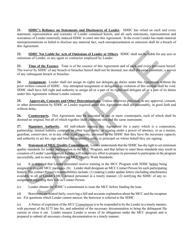 Lender Participation Agreement - Sample - City of San Diego, California, Page 5