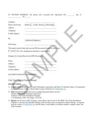 Lender Participation Agreement - Sample - City of San Diego, California, Page 6