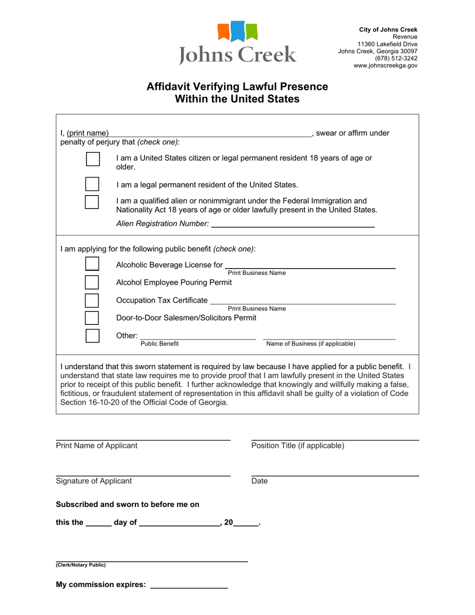 Form R104 Solicitors (Door-To-Door Salesman) Permit Application - City of Johns Creek, Georgia (United States), Page 3