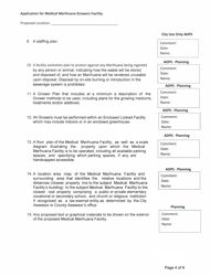Application for Medical Marihuana Growers Facility - City of Albion, Michigan, Page 4