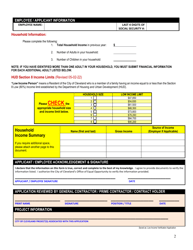 Cleveland Low Income Worker Verification Application - City of Cleveland, Ohio, Page 2